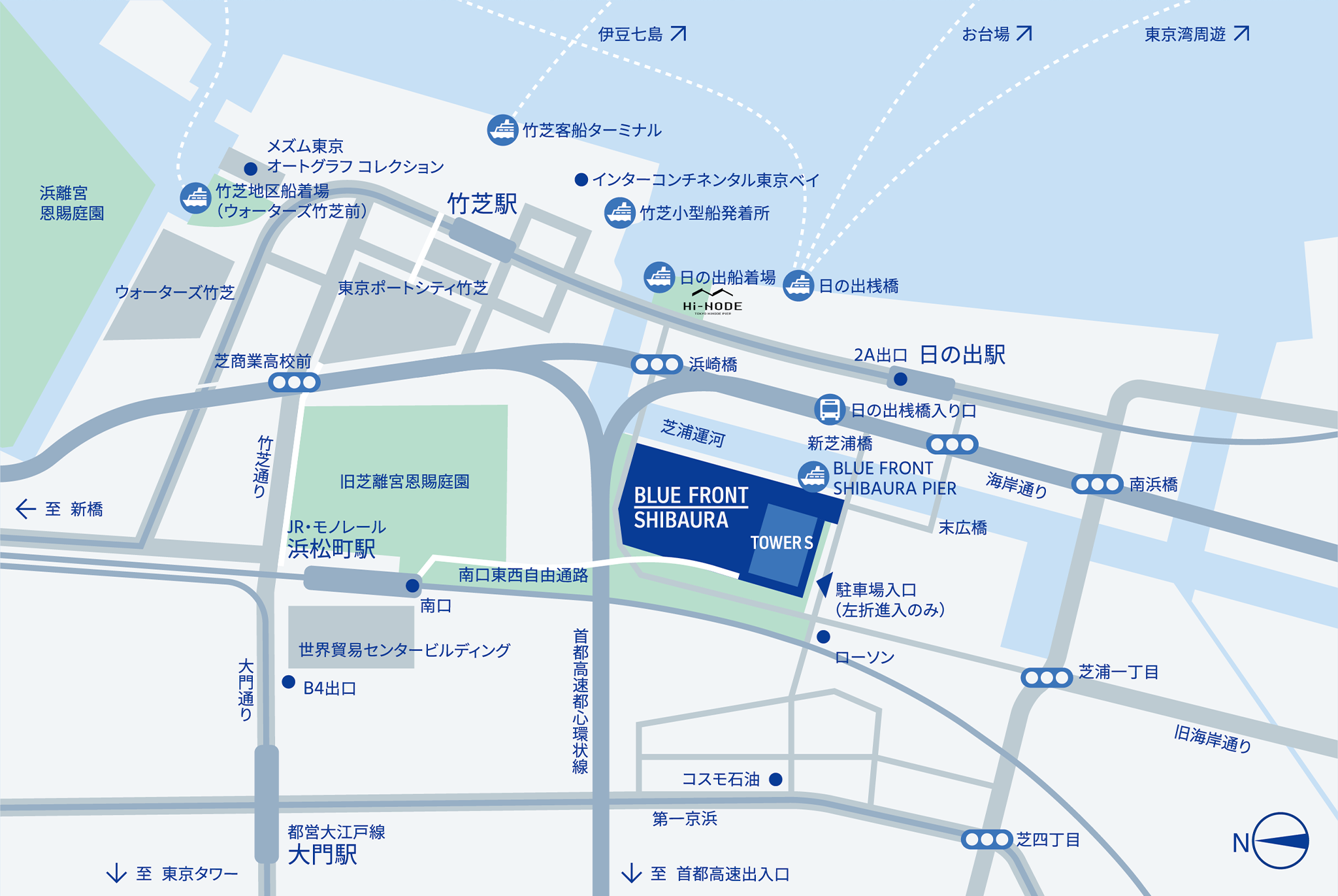 現地案内図