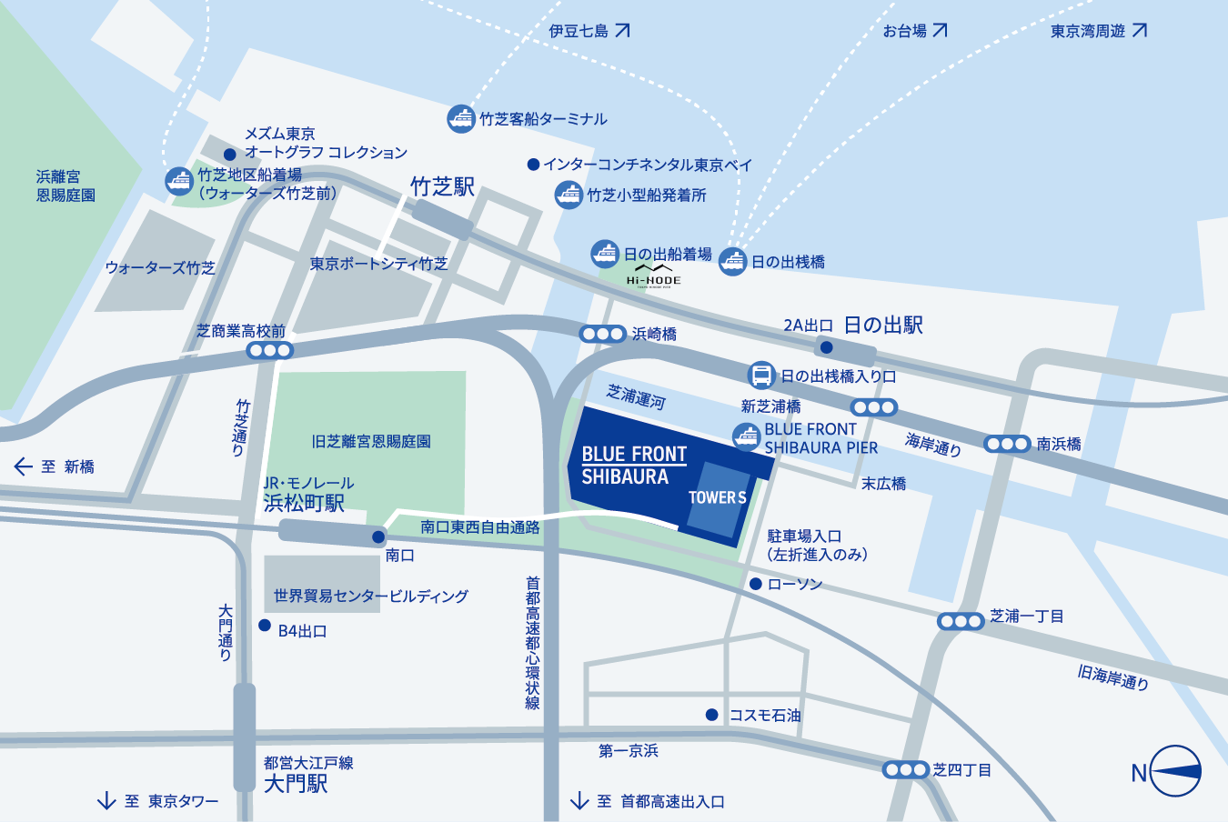 現地案内図