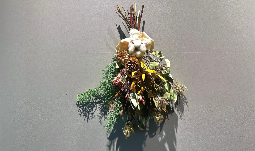 クリスマススワッグづくり